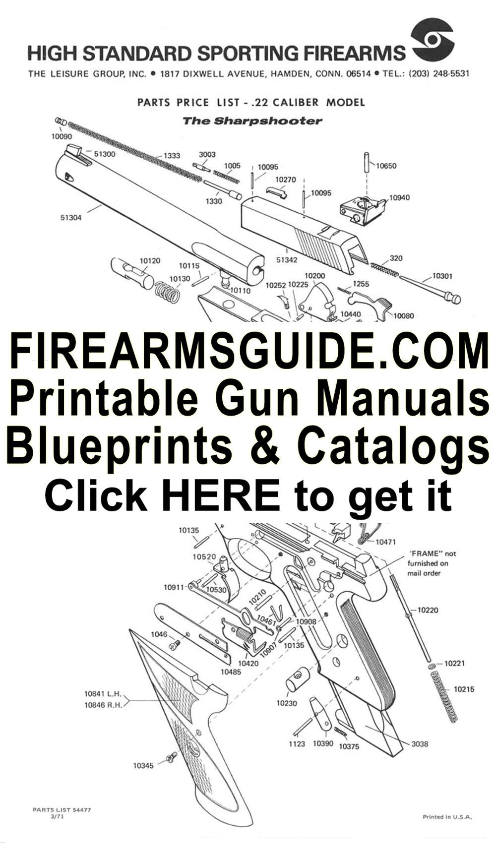 Pistol Instruction Charts