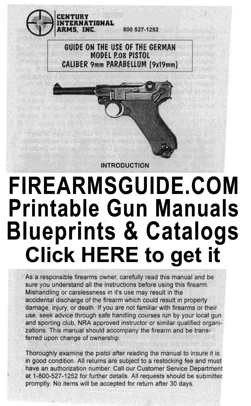 in German Mauser c1920 Machine Pistol Handbook 