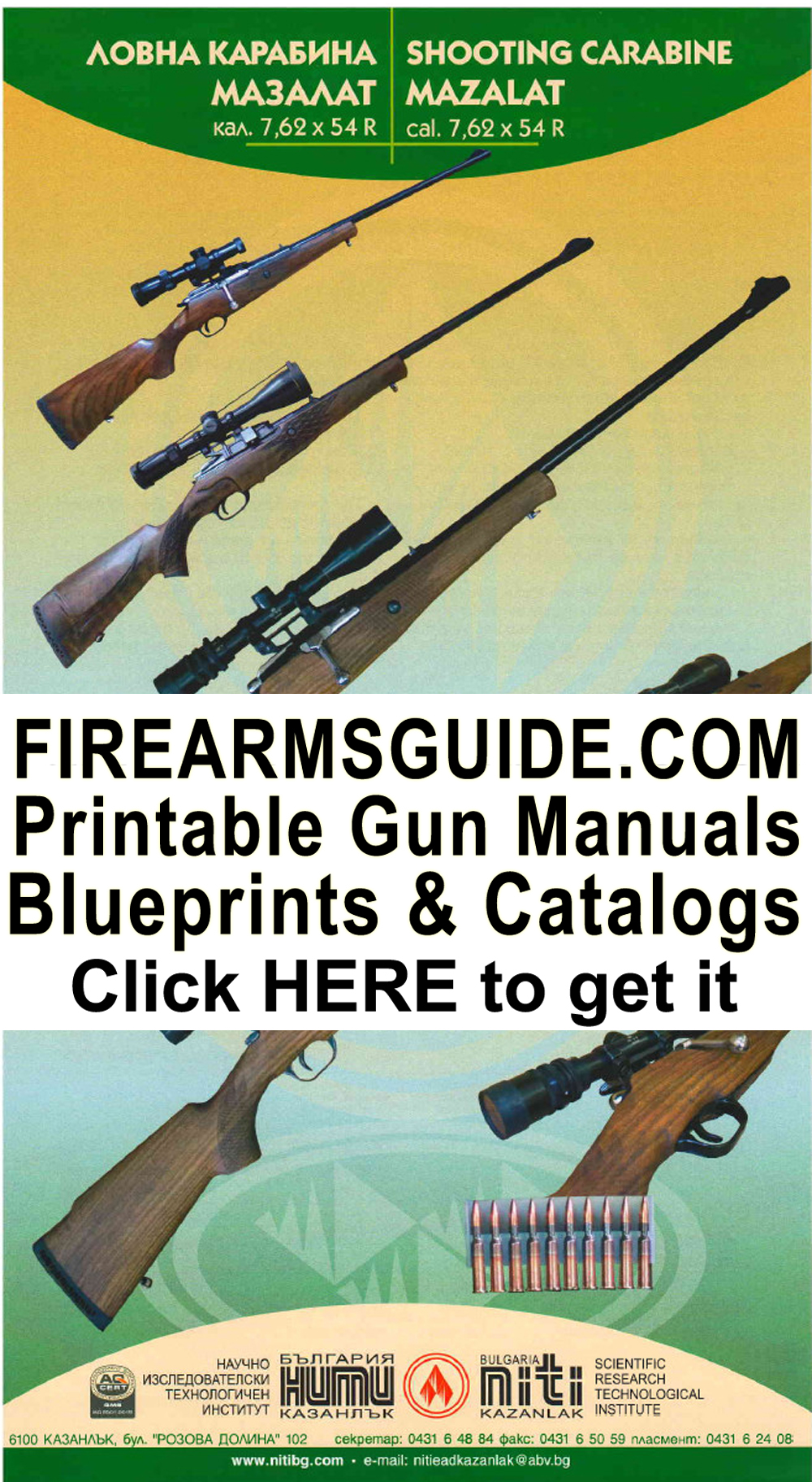 Weatherby Mark XXII .22 Rimfire Rifle 1963 Ad Brochure w/Catalog Sheet NOS 