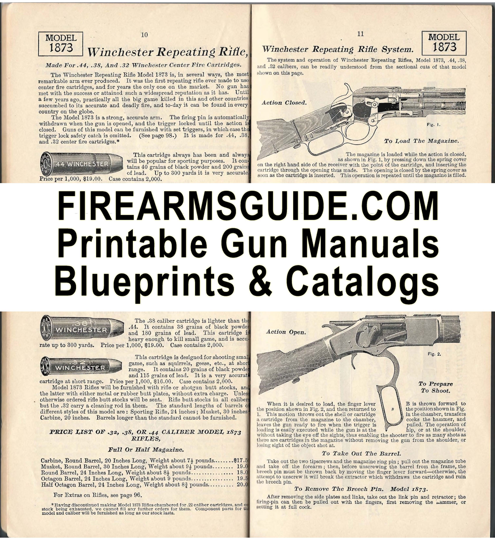 GUNSMITHING LIBRARY with over 24,200 Printable Gun Blueprints, Schematics, Manuals and Old Guns ...