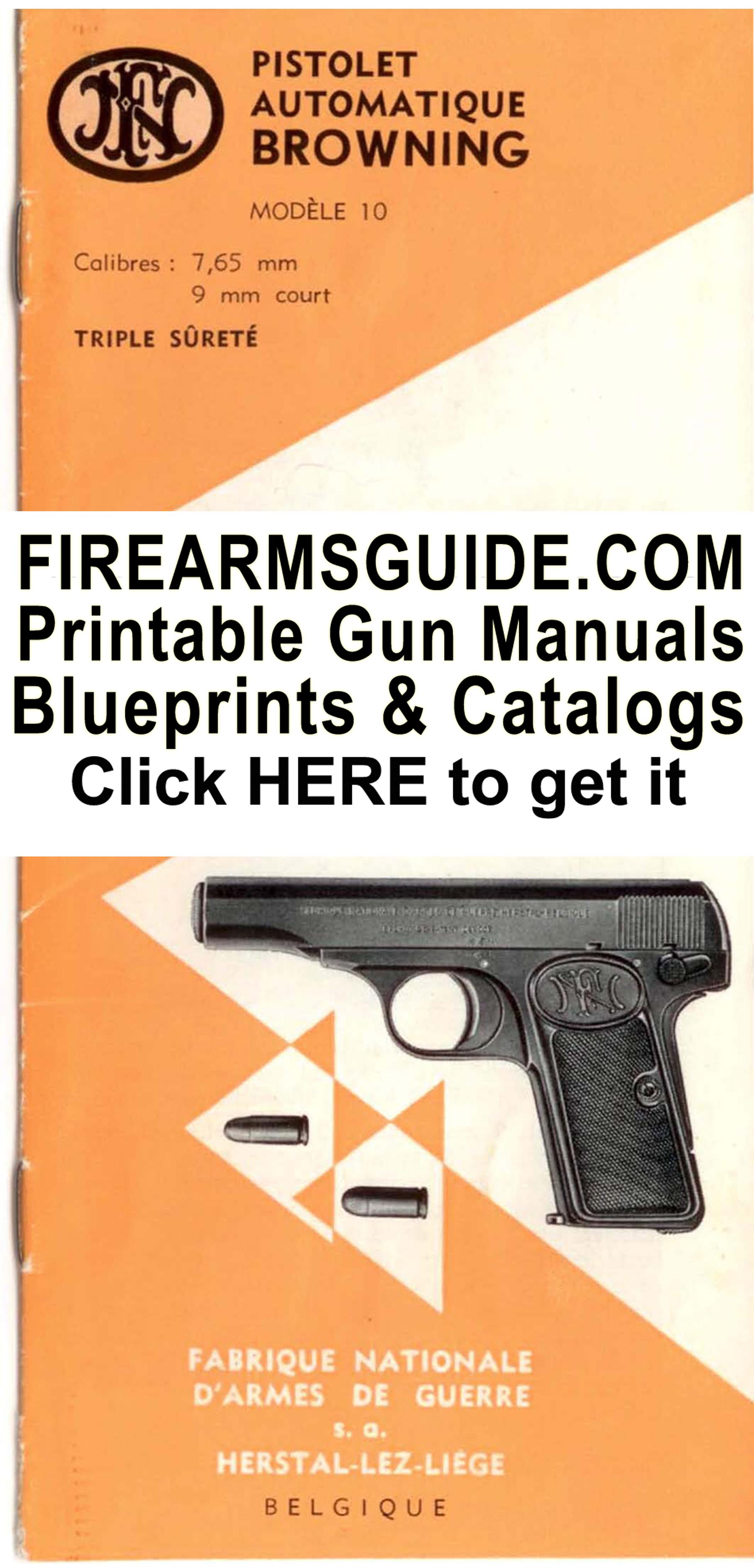 The World's Largest GUNSMITHING LIBRARY with over 21,500 printable gun  schematics, blueprints, manuals and vintage guns and ammo catalogs