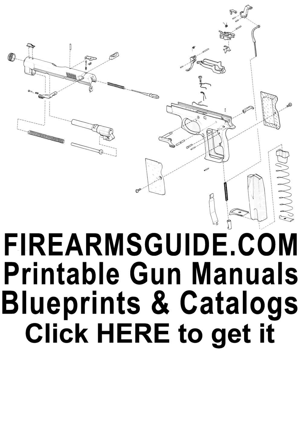 Frommer Stop Auto Exploded Gun Drawing Download – GunDigest Store