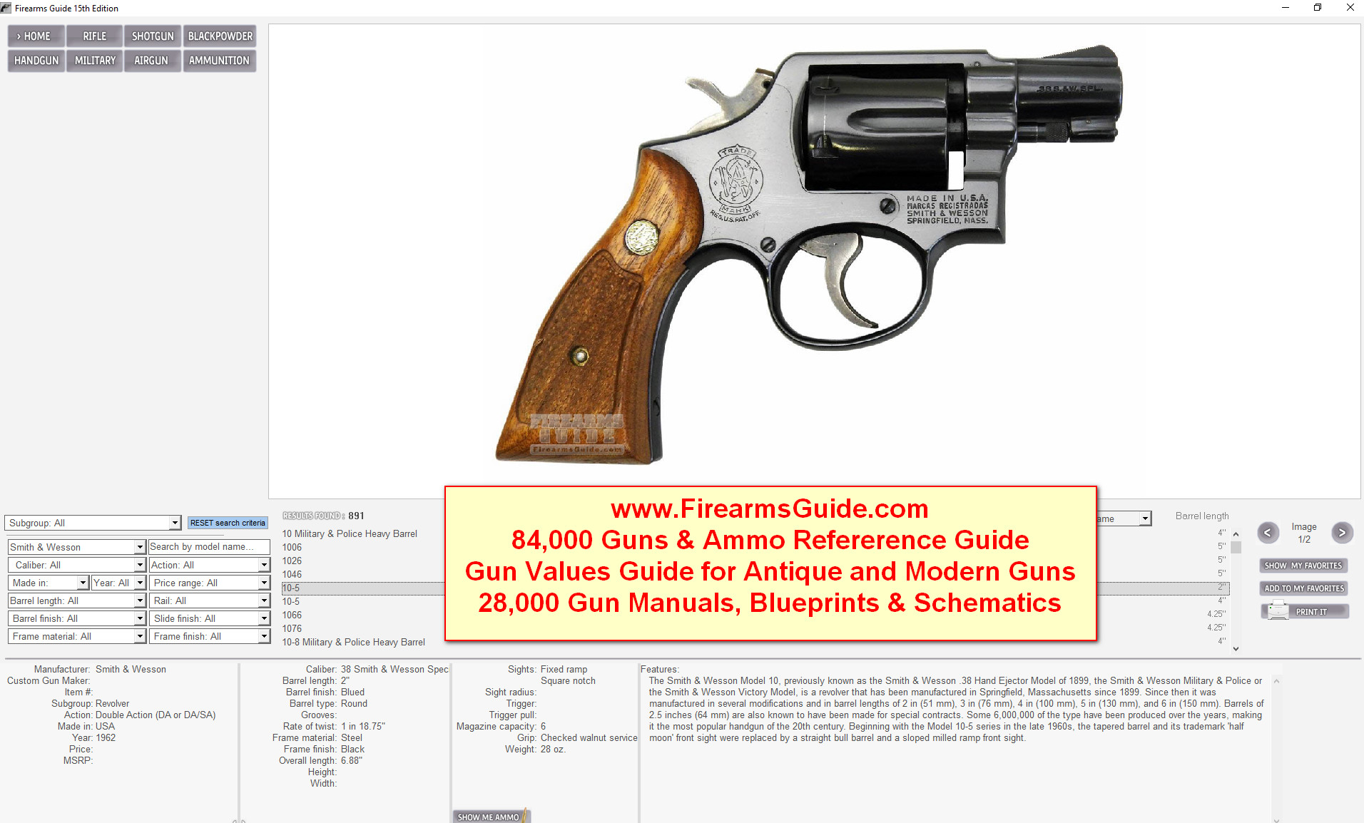 Smith And Wesson Revolver Serial Numbers