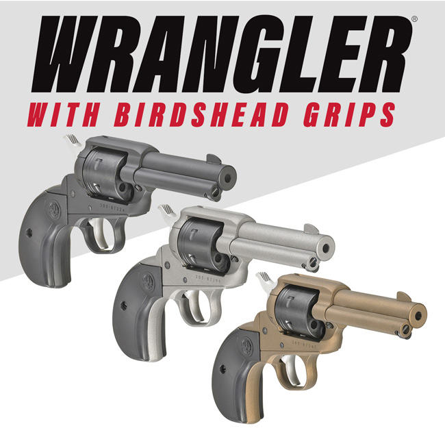 Ruger Wrangler With Birdshead Grips