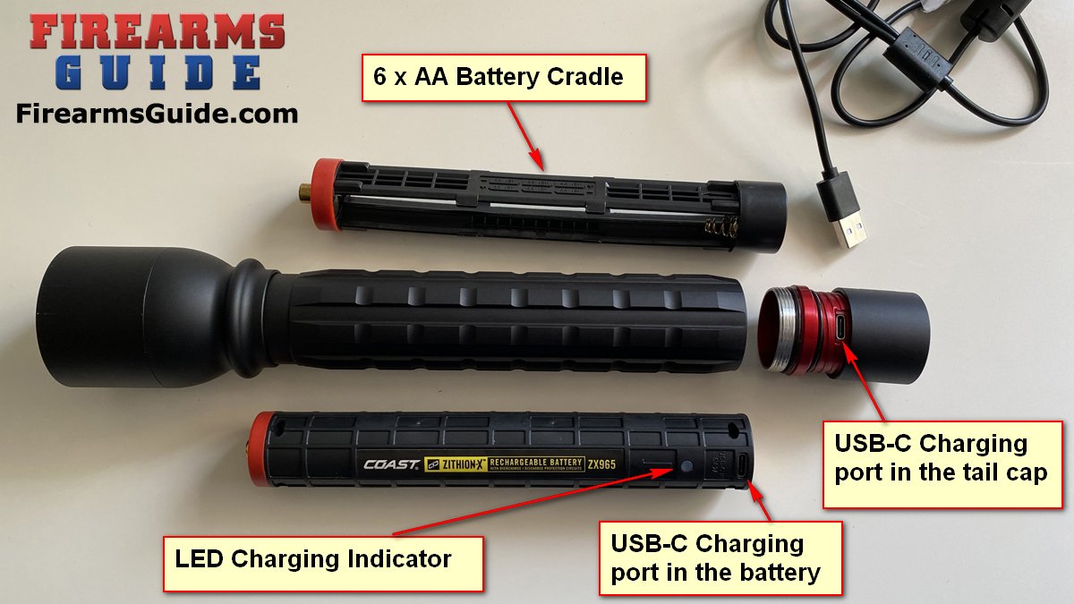coast rechargable flashlight recharging instructions XT7R 1500 Lumen Rechargeable LED with Magnetic Mount, Slide Focus, and Pocket Clip, Black EYE Spot Beam COAST XP18R Pure Beam Flashlight