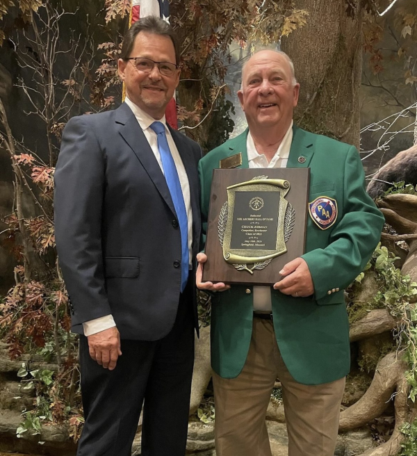 TenPoint’s Chuck Jordan Officially Inducted into The Archery Hall of Fame