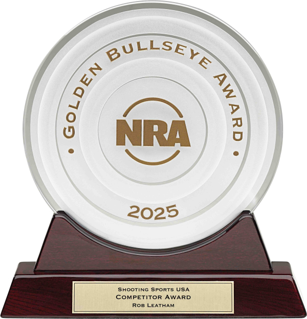 Springfield Armory’s Rob Leatham Awarded Golden Bullseye at NRA Annual Meetings