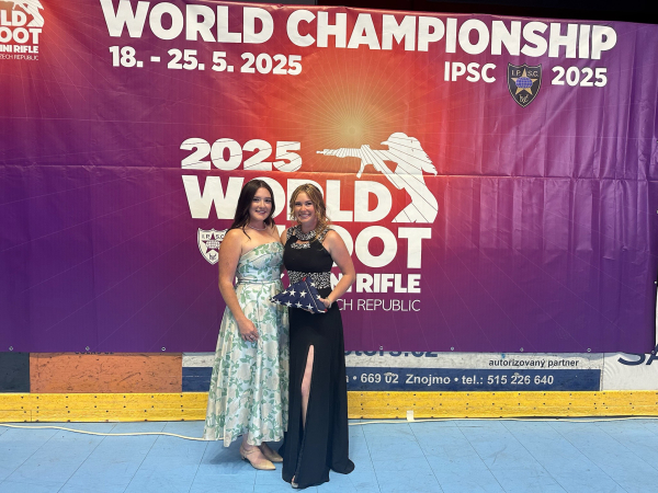 Colt Pro Team Shooters Justine and Jalise Williams Capture Gold At 2025 IPSC PCC / Mini Rifle World Shoot