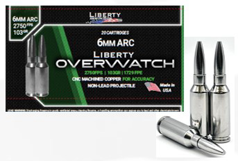 Liberty Ammo Launches New 6mm ARC