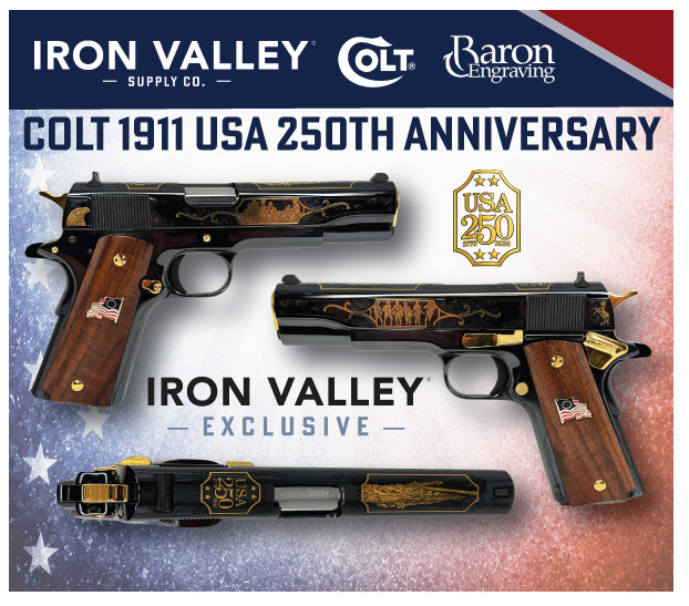 Colt 1911 USA 250th Anniversary Special Edition – Iron Valley Exclusive